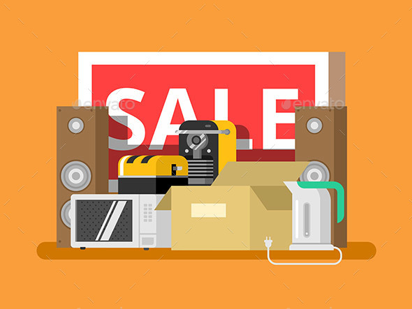 Cyber Monday Concept - Retail Commercial / Shopping