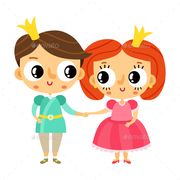 Prince and Princess - People Characters