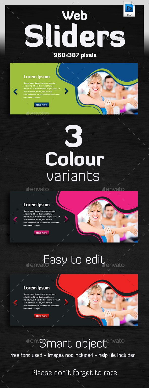 Web Sliders - Sliders & Features Web Elements