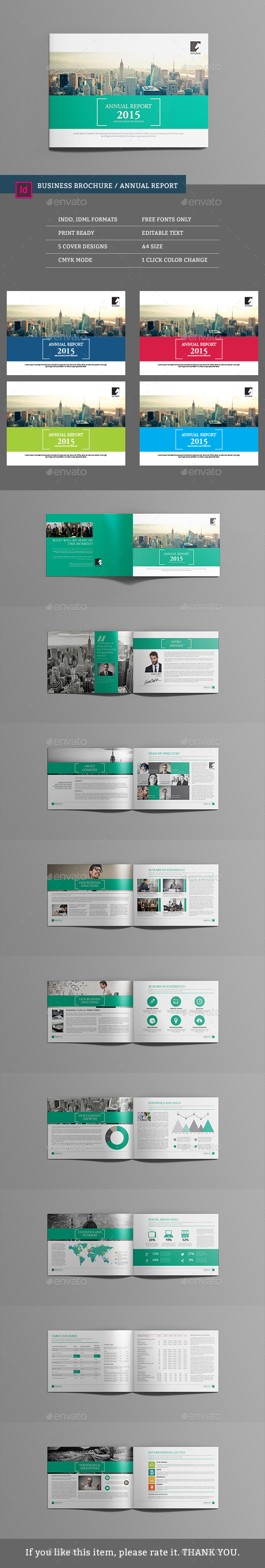 Multipurpose Brochure Template - Corporate Brochures
