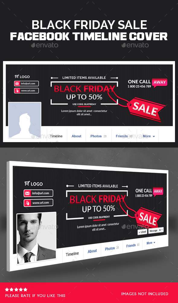 Black Friday Facebook Timeline Cover