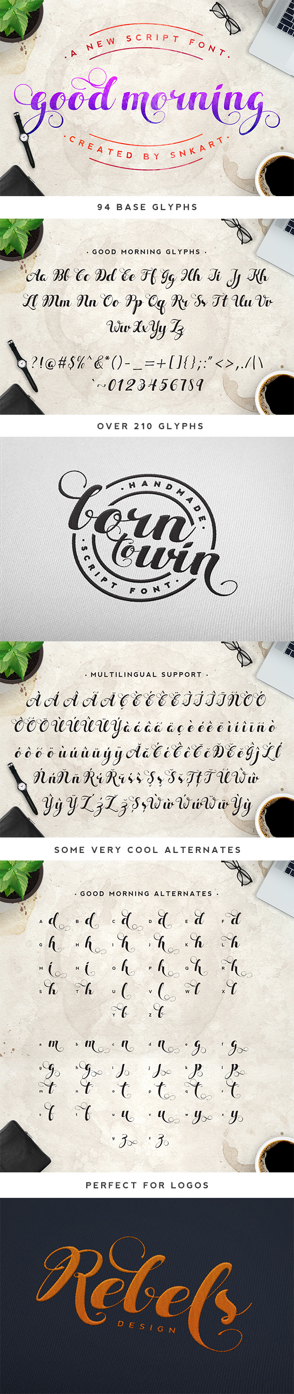 Good Morning Script - Script Fonts