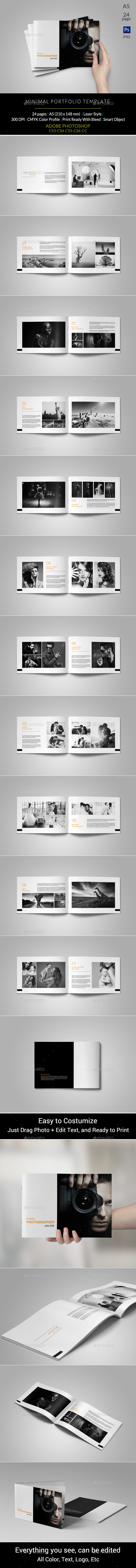Portfolio Photographer - Portfolio Brochures