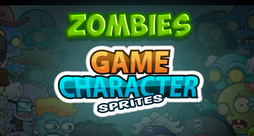 Zombies Characters Sprites