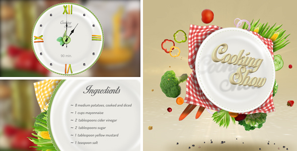 Cooking Show Pack - VideoHive 13630081