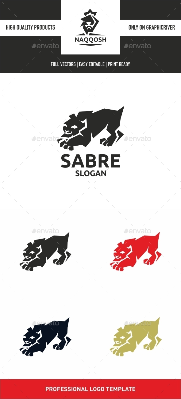 Sabre - Animals Logo Templates