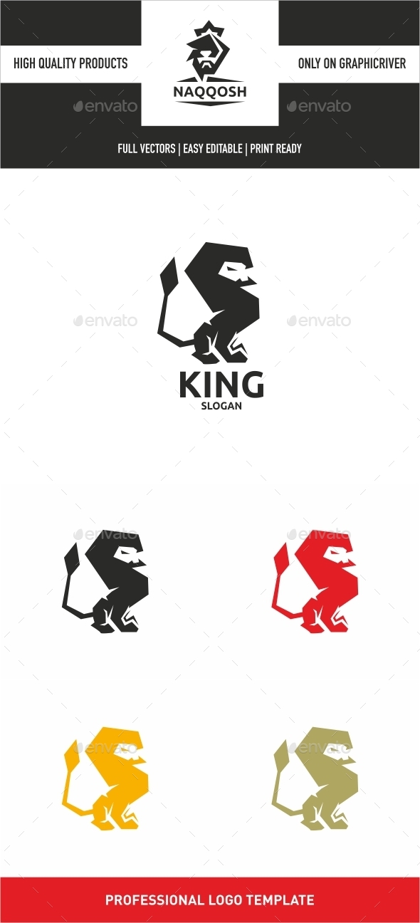 King - Symbols Logo Templates