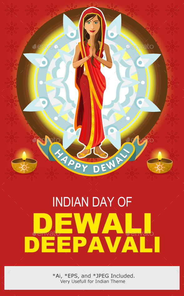 India Dewali Deepavali Celebration - Religion Conceptual
