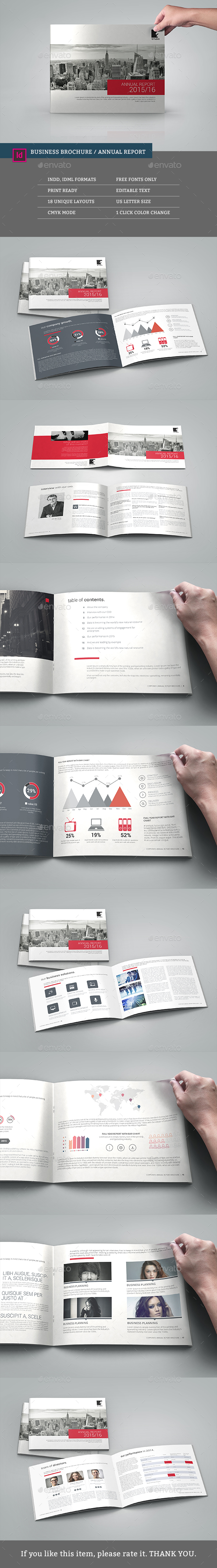 Multipurpose Corporate Annual Report Brochure - Corporate Brochures