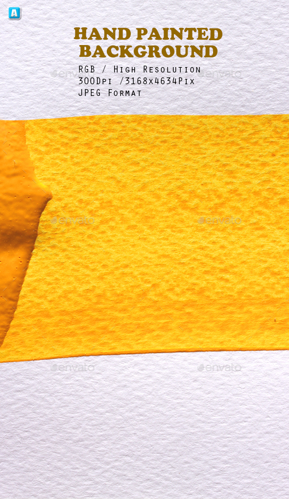 Hand Painted Background 0216 - Art Textures