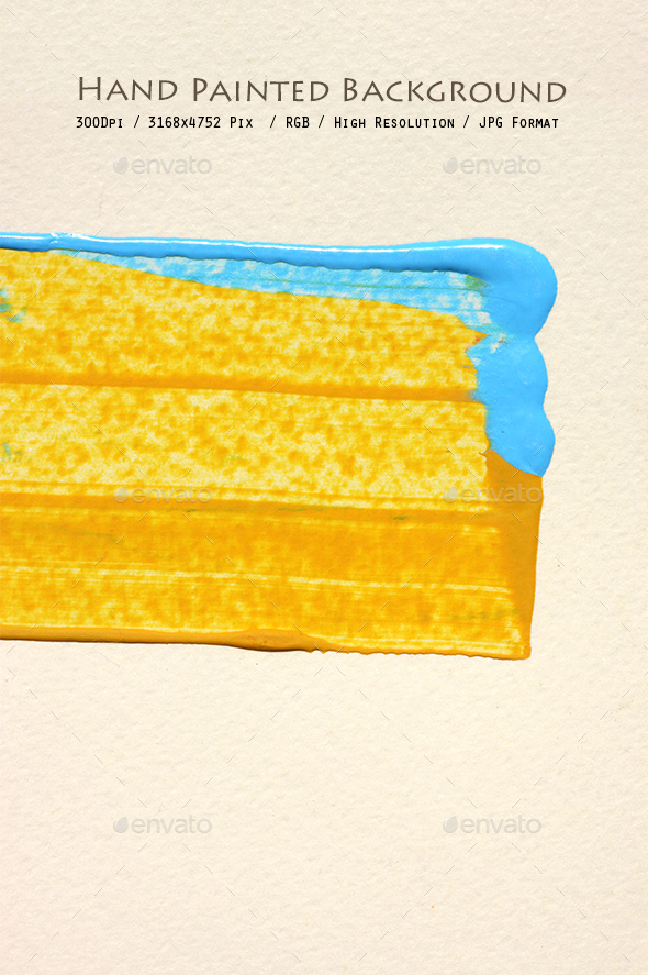 Hand Painted Background 0228 - Art Textures