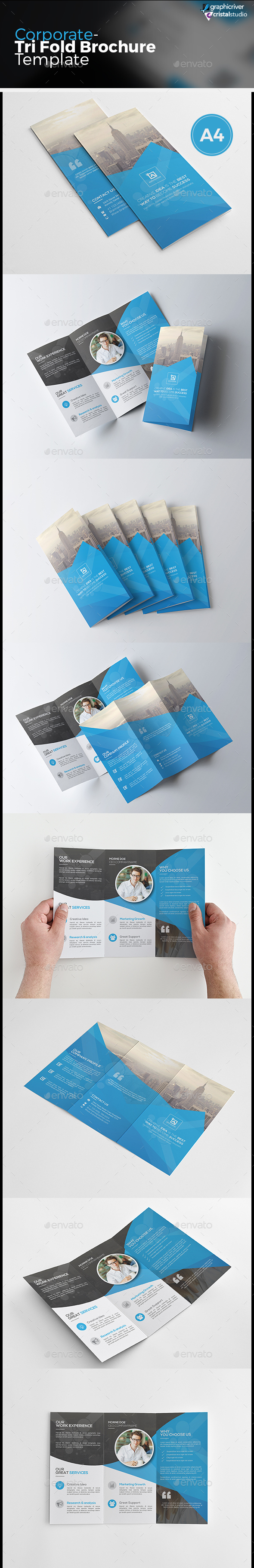 Tri Fold Brochure - Corporate Brochures