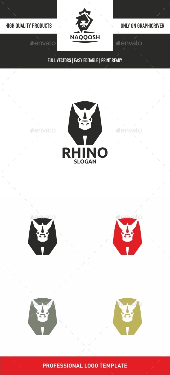 Rhino - Symbols Logo Templates