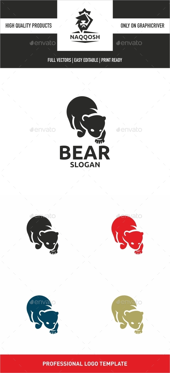 Bear - Abstract Logo Templates