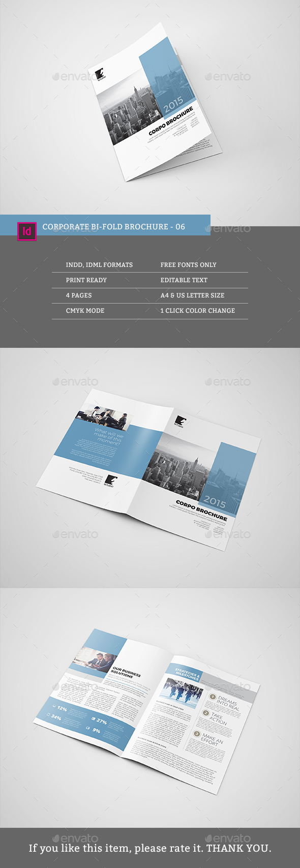 Corporate Bi-fold Brochure 06 - Corporate Brochures
