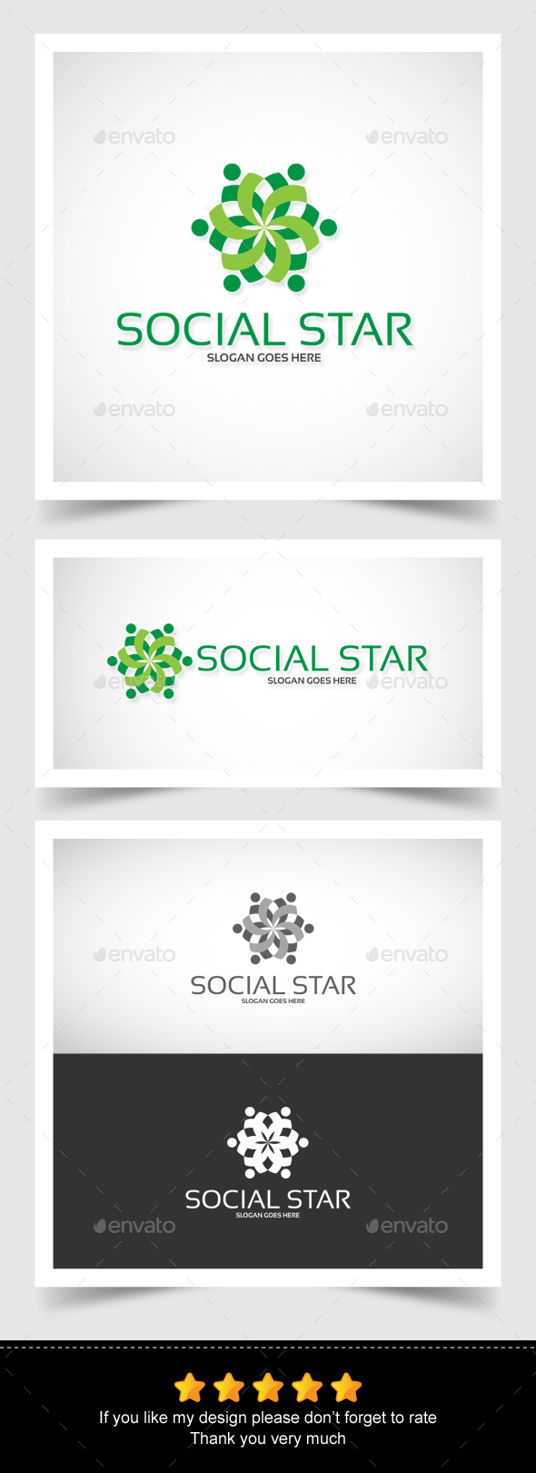 Social Star Logo