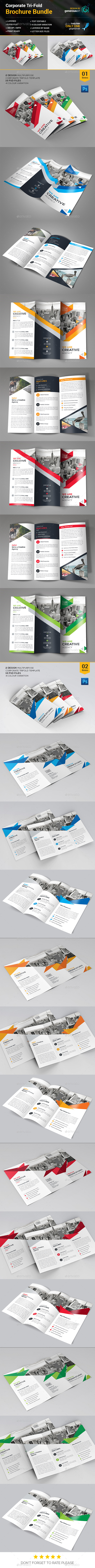 Trifold Brochure Bundle_1 - Corporate Brochures