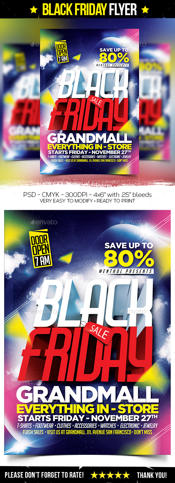 Black Friday Flyer - Events Flyers