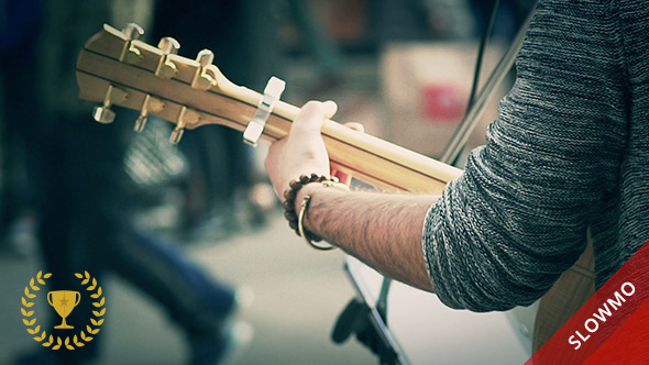 Playing Guitar in the Street