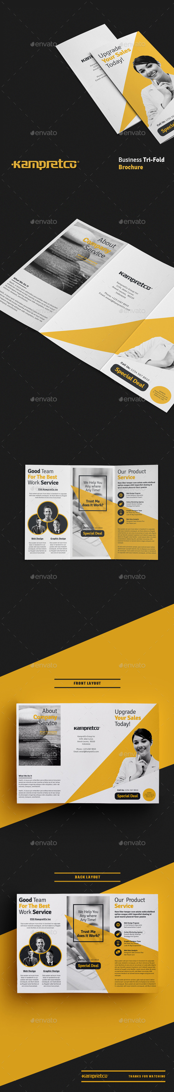 Trifold Brochure - Corporate Brochures