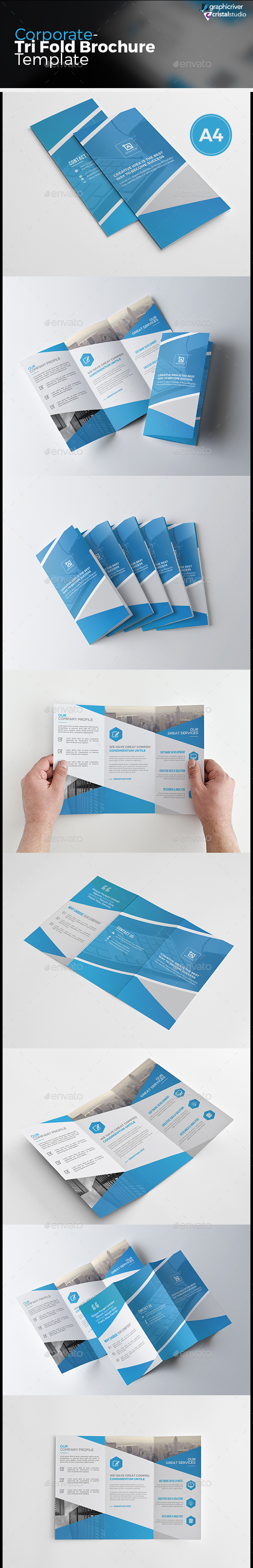 Corporate Tri-fold Brochure - Corporate Brochures