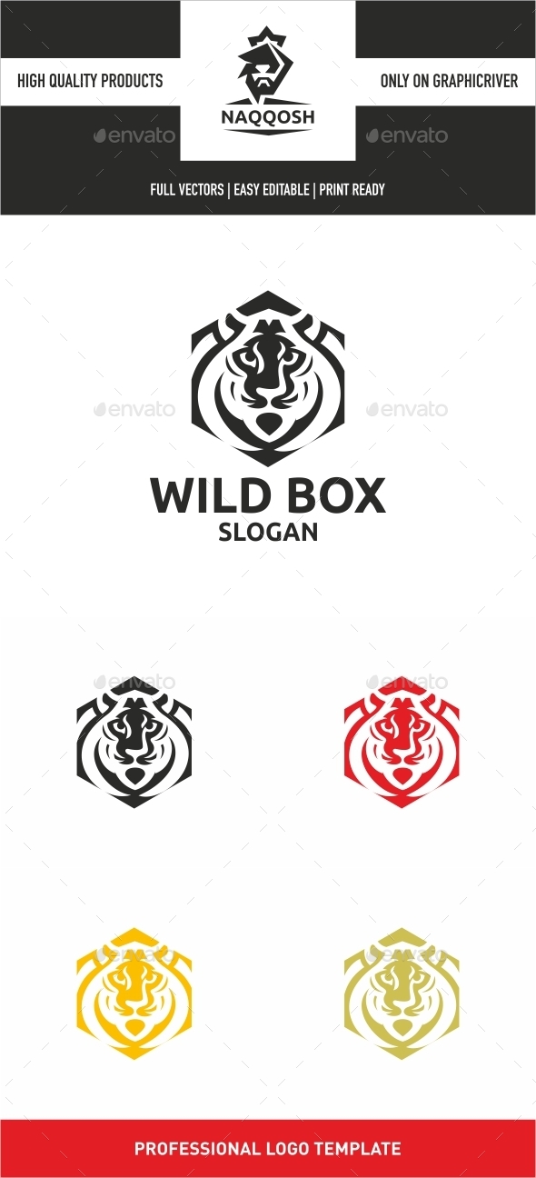 Wild Box - Symbols Logo Templates
