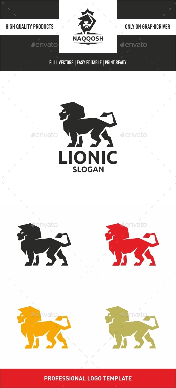 Lionic - Animals Logo Templates