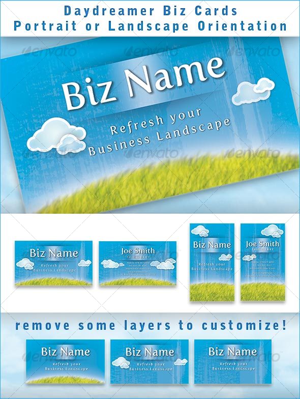 Daydreamer Biz card - Creative Business Cards