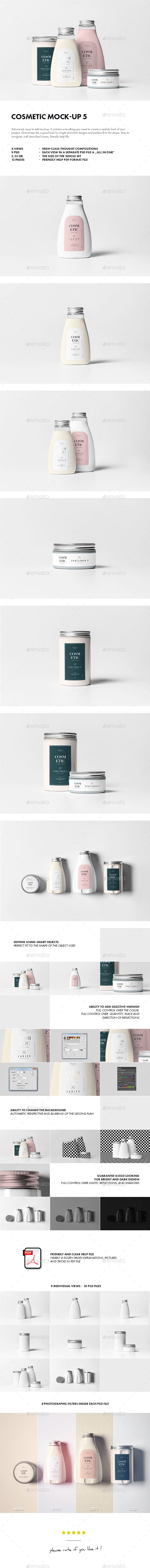 Cosmetic Mock-up 5 - Beauty Packaging