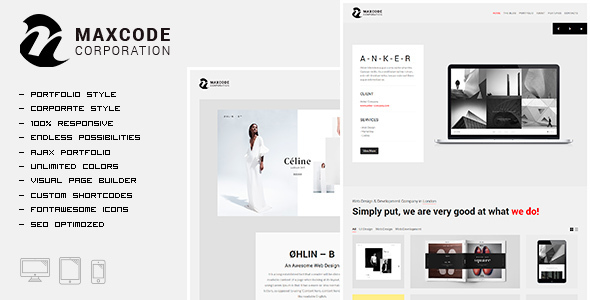 MAXCODE - AJAX Portfolio & Agency WordPress Theme - Portfolio Creative