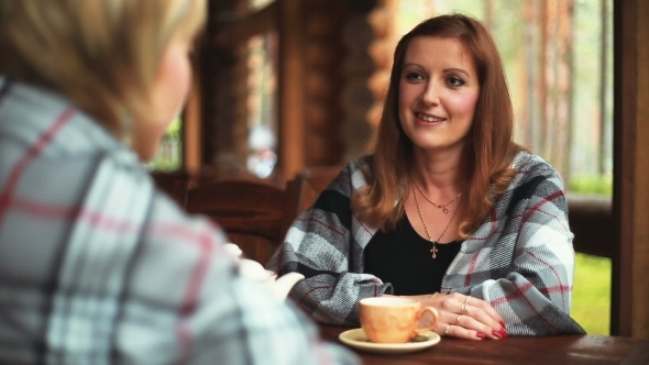 Girl In a Blanket Talk Over Tea alt