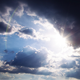 Sun Bursting Through Clouds - VideoHive Item for Sale