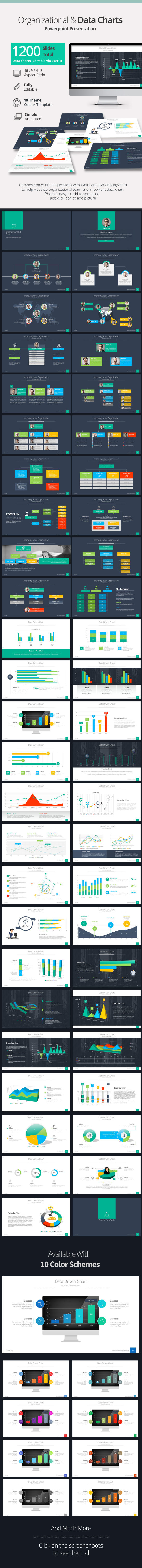 Organizational & Data Chart Presentation - Creative PowerPoint Templates