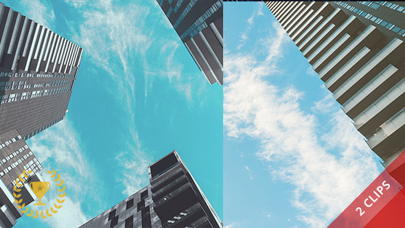 Skyscrapers and Clouds