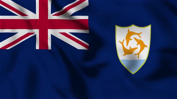 Anguilla Flag Animation Loop Background alt