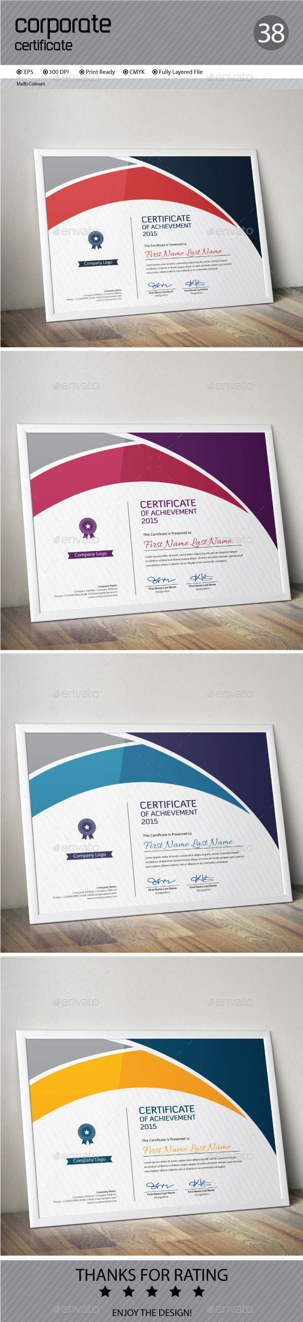 Certificate - Certificates Stationery