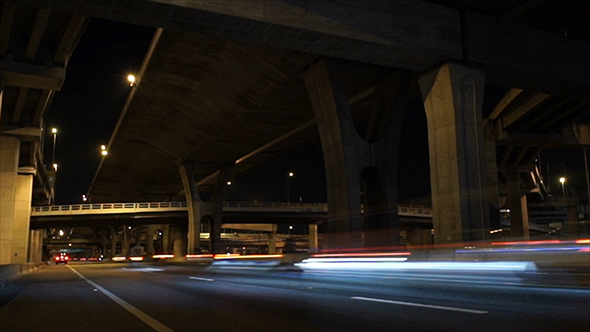 Light Trails of Fast Moving Vehicles 06 alt