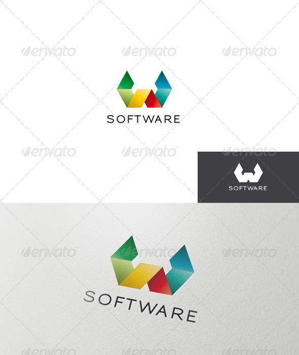 Abstract and Colorful Logo - Abstract Logo Templates
