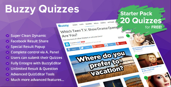Quizzes Plugin for - CodeCanyon 13619914