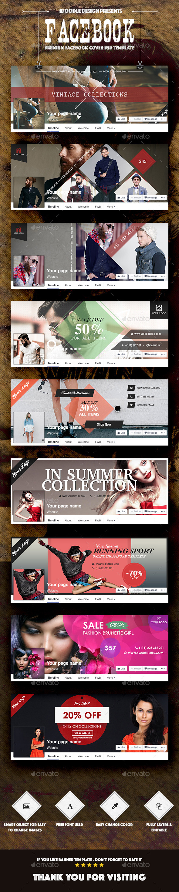 Bundle Fashion Facebook Covers - Facebook Timeline Covers Social Media