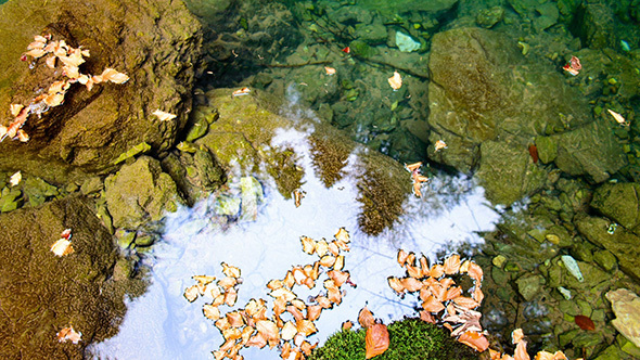 Sky With Clouds Reflecting In The Water alt