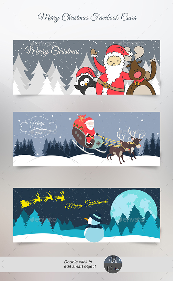 Merry Christmas Facebook Cover - Facebook Timeline Covers Social Media