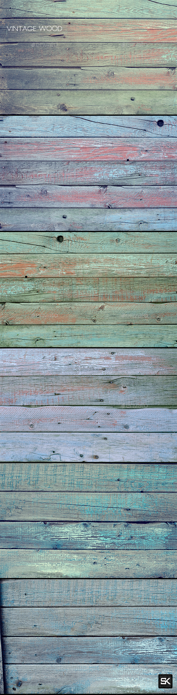 Vintage Wood.13 - Wood Textures