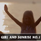 Girl And Sunrise No.1 - VideoHive Item for Sale
