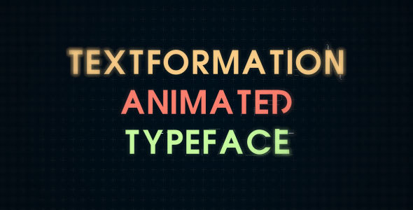 Textformation Animated Typeface - VideoHive 13678491