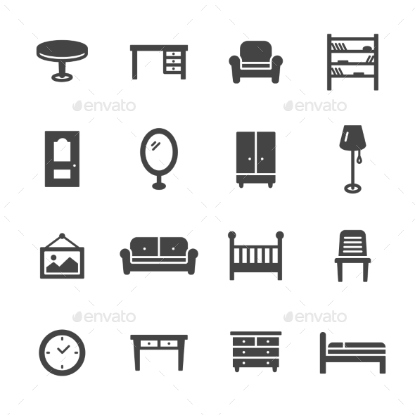 Furniture Icons - Icons