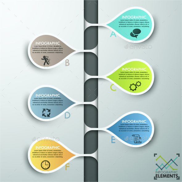 Modern Infographics Paper Template - Infographics