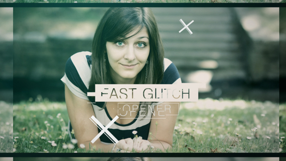 Fast Glitch Opener - VideoHive 13682991