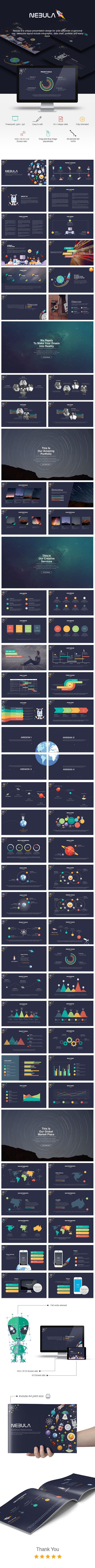 Nebula Powerpoint Presentation - Creative PowerPoint Templates