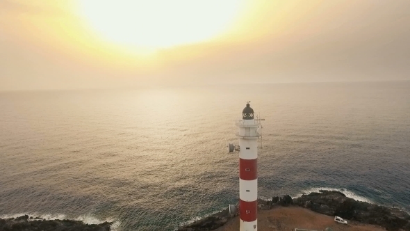 Lighthouse In Atlantic Ocean alt
